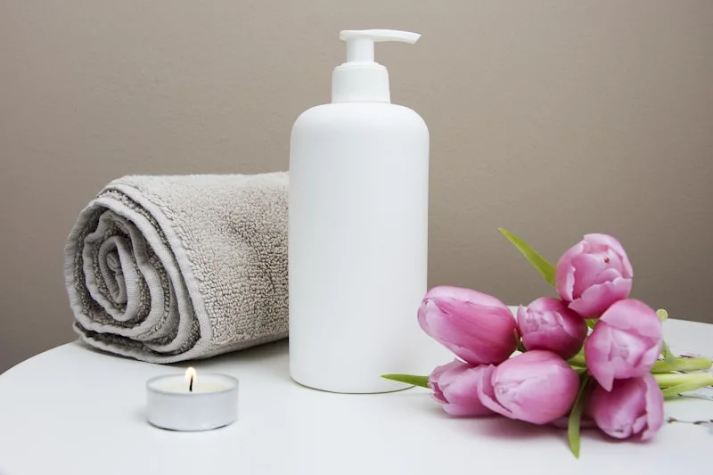 Tranquil spa interior with warm natural textures