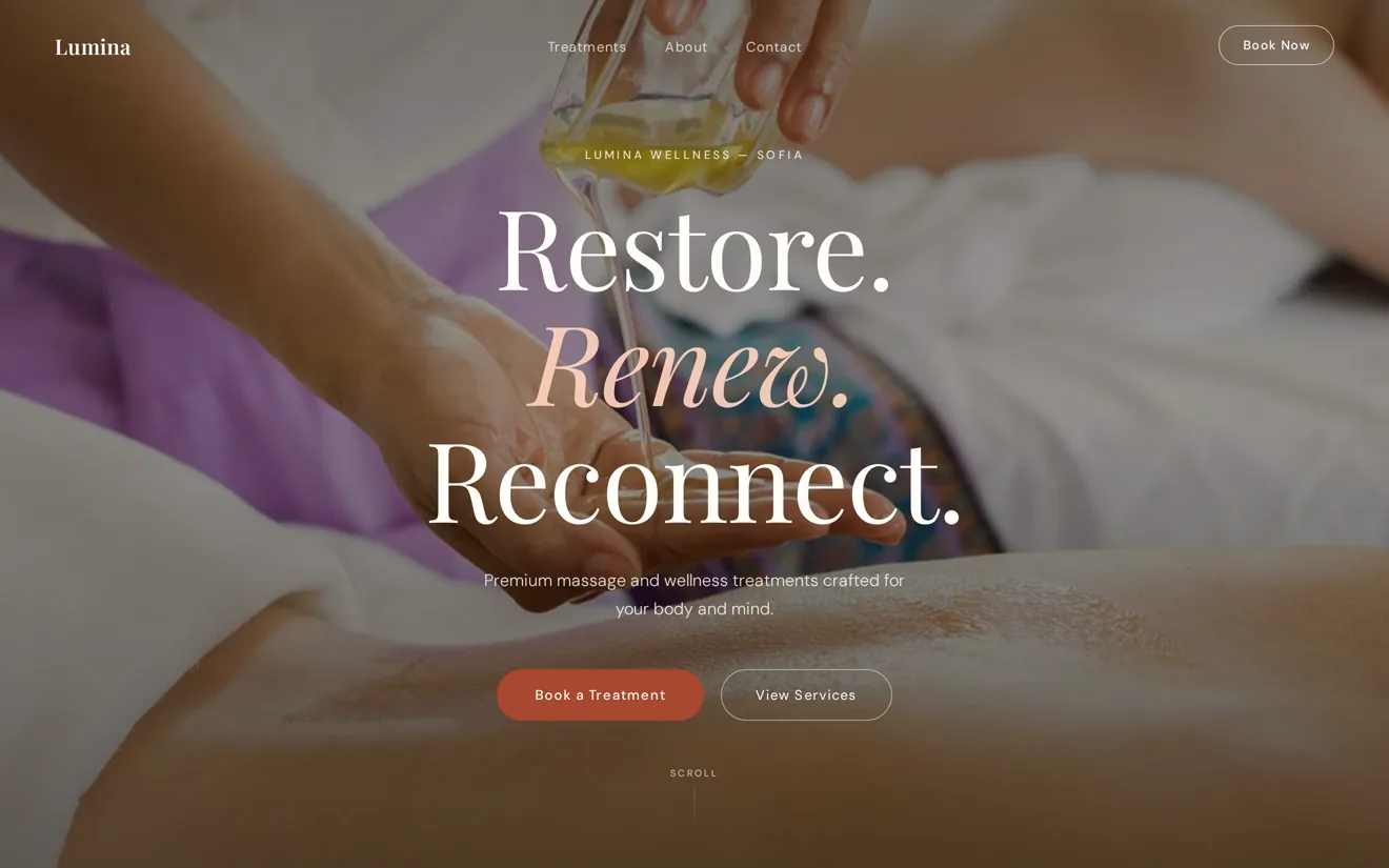 Lumina Wellness — концепция